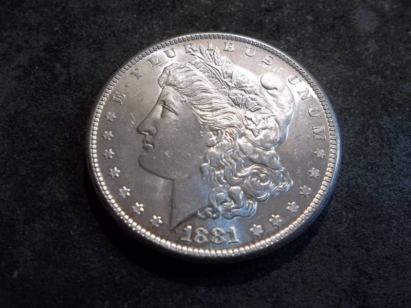 1881 S Morgan Silver Dollar