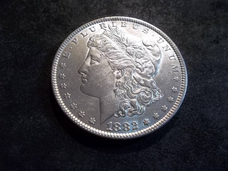 1882  Morgan Silver Dollar