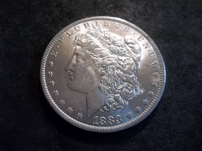 1883 O Morgan Silver Dollar
