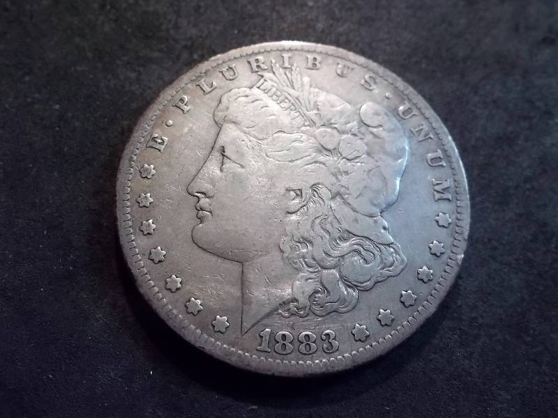 1883 S Morgan Silver Dollar