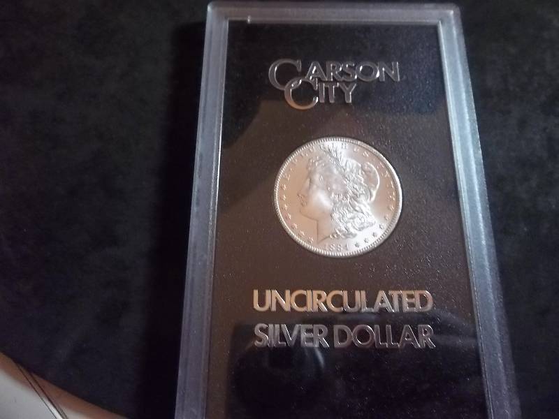 1884 CC Morgan Silver Dollar GSA