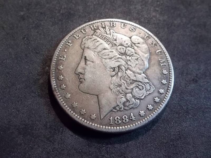 1884  Morgan Silver Dollar