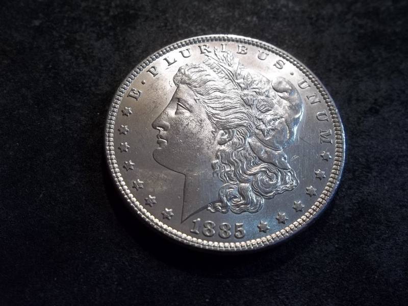 1885 Morgan Silver Dollar