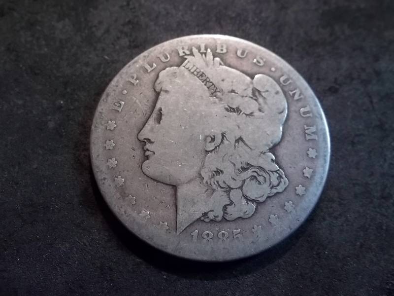 1885 S Morgan Silver Dollar