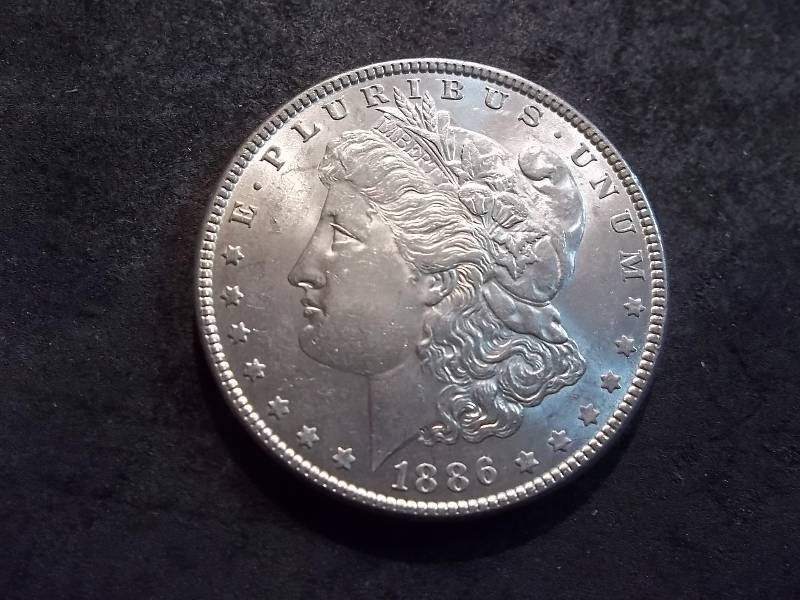 1886 Morgan Silver Dollar