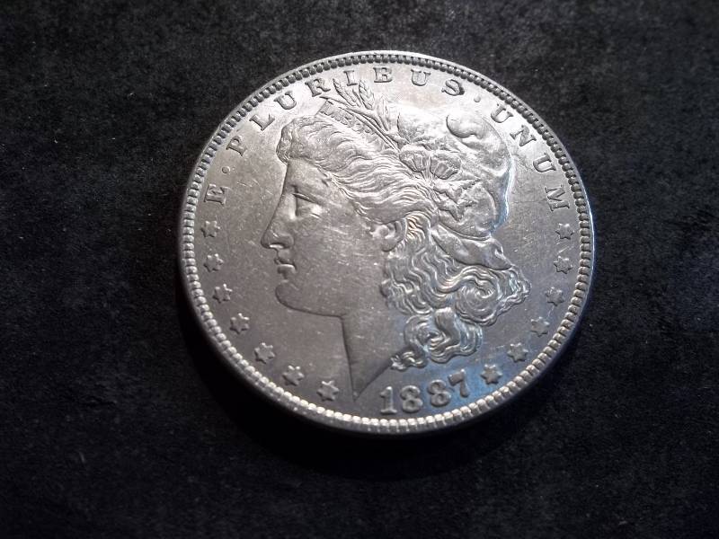 1887  Morgan Silver Dollar