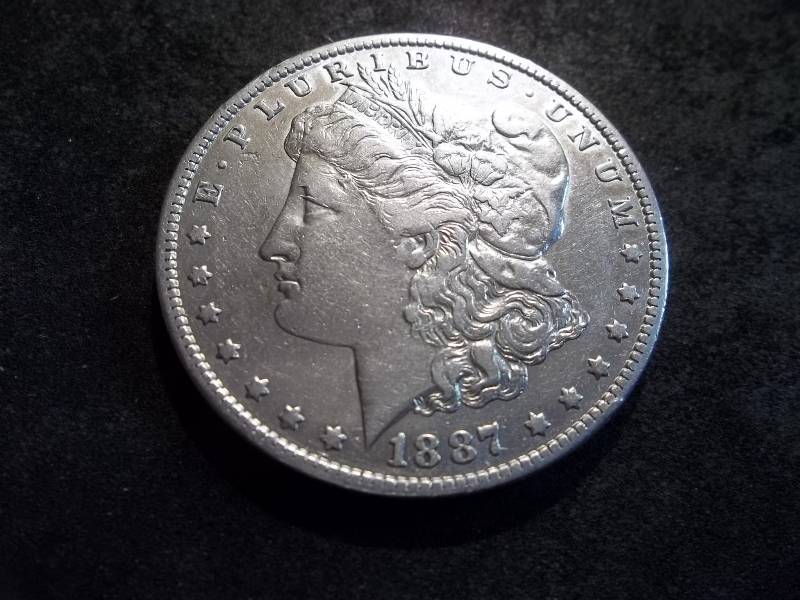 1887 O  Morgan Silver Dollar