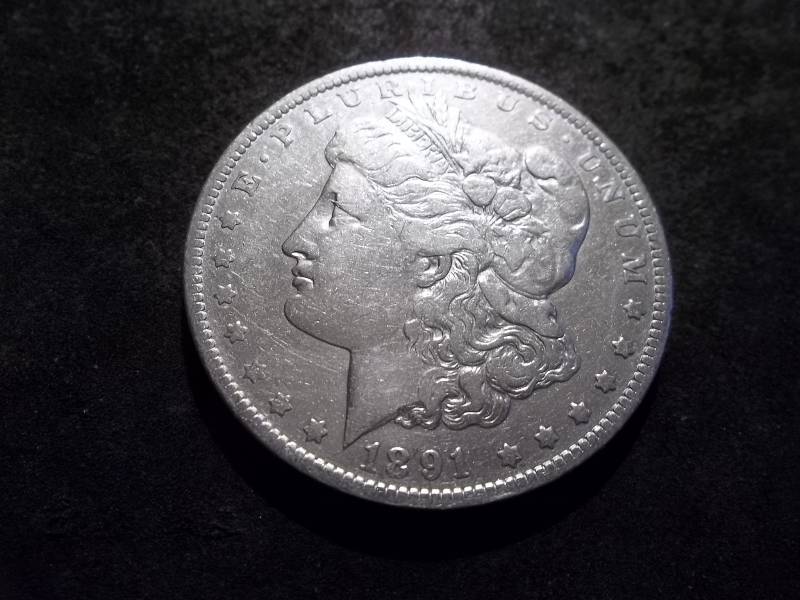 1891 O  Morgan Silver Dollar