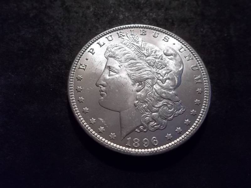 1896 Morgan Silver Dollar