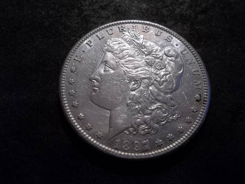 1897 S Morgan Silver Dollar