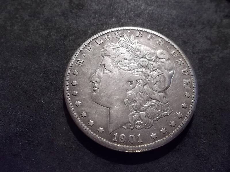1901 O Morgan Silver Dollar