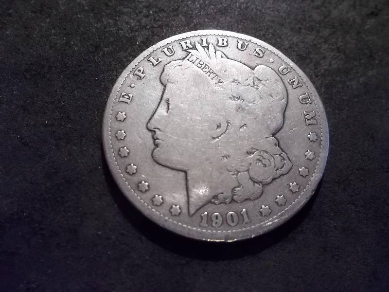 1901 S Morgan Silver Dollar