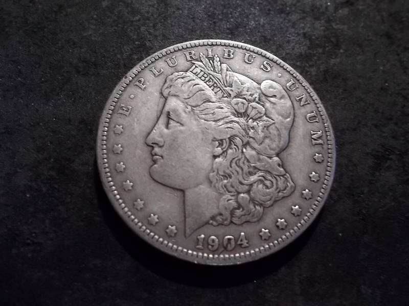 1904  Morgan Silver Dollar