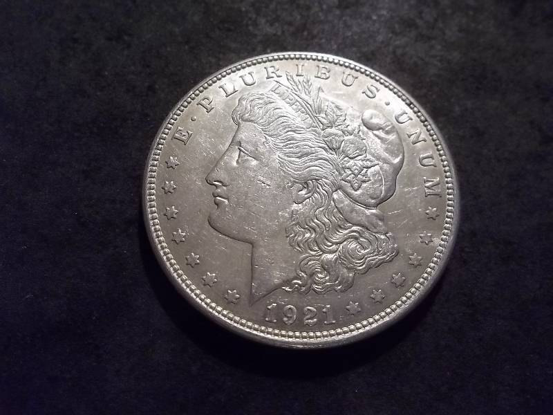 1921 D Morgan Silver Dollar