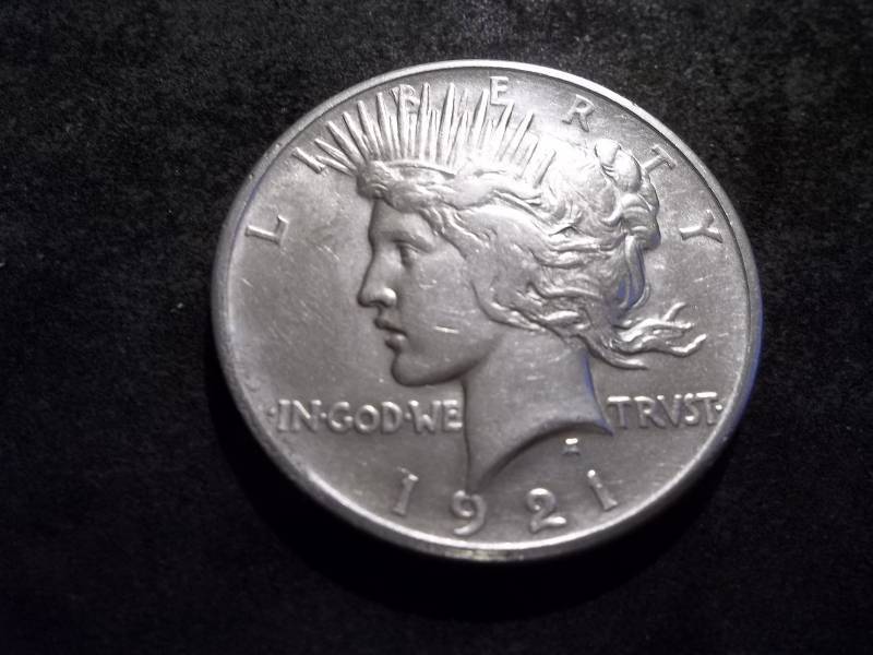 1921  Silver Peace Dollar
