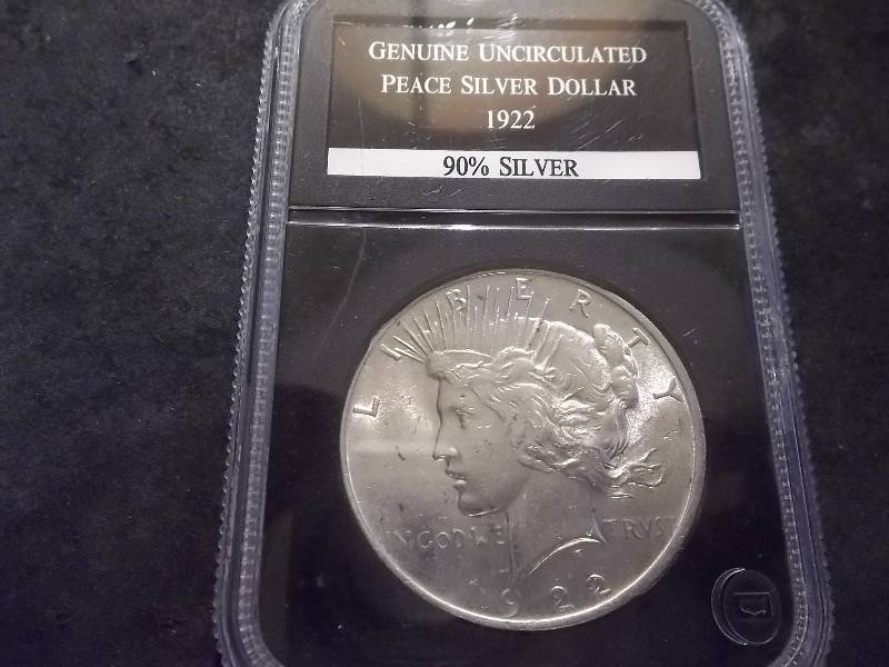1922  Silver Peace Dollar