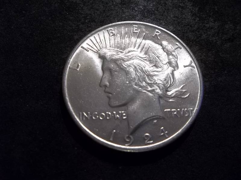 1924 Peace Silver Dollar