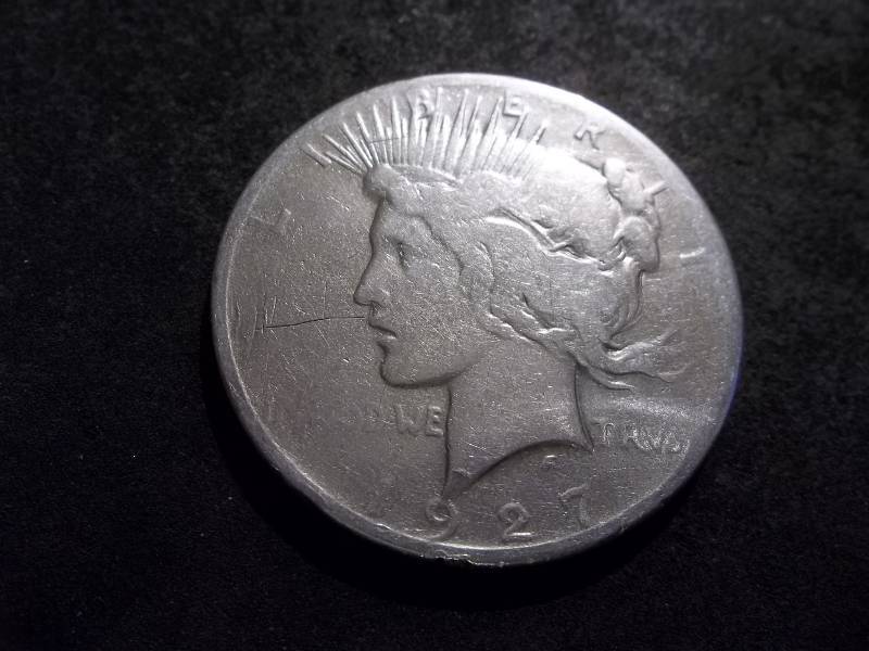 1927  Peace Silver Dollar