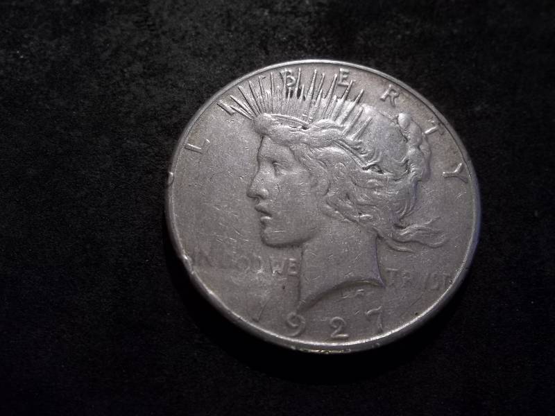 1927 S Peace Silver Dollar