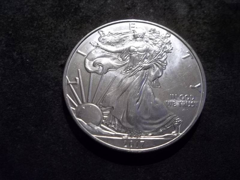 2017 US Silver Eagle One OZ. .999 Fine