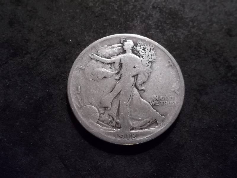 1918  Walker Half Dollar