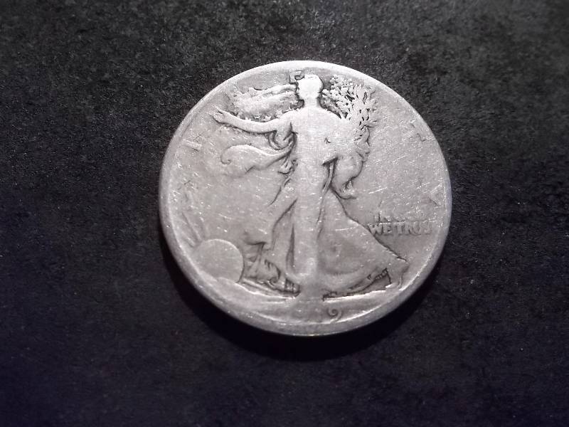 1919 D Walker Half Dollar