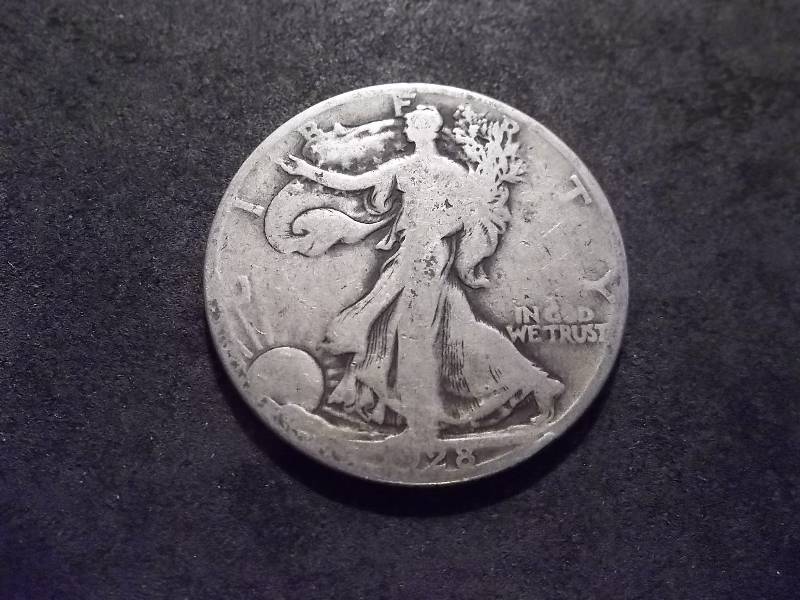1928 S Walker Half Dollar