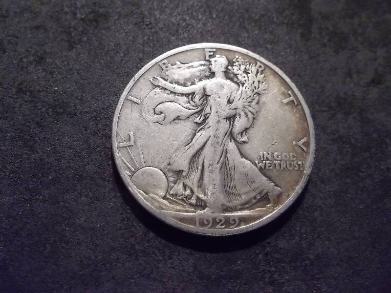 1929 S Walker Half Dollar