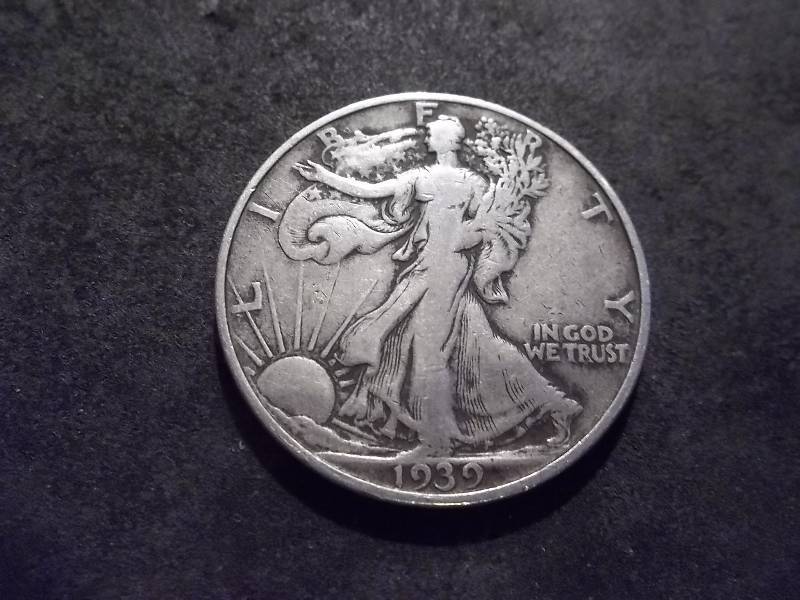 1939 D Walker Half Dollar