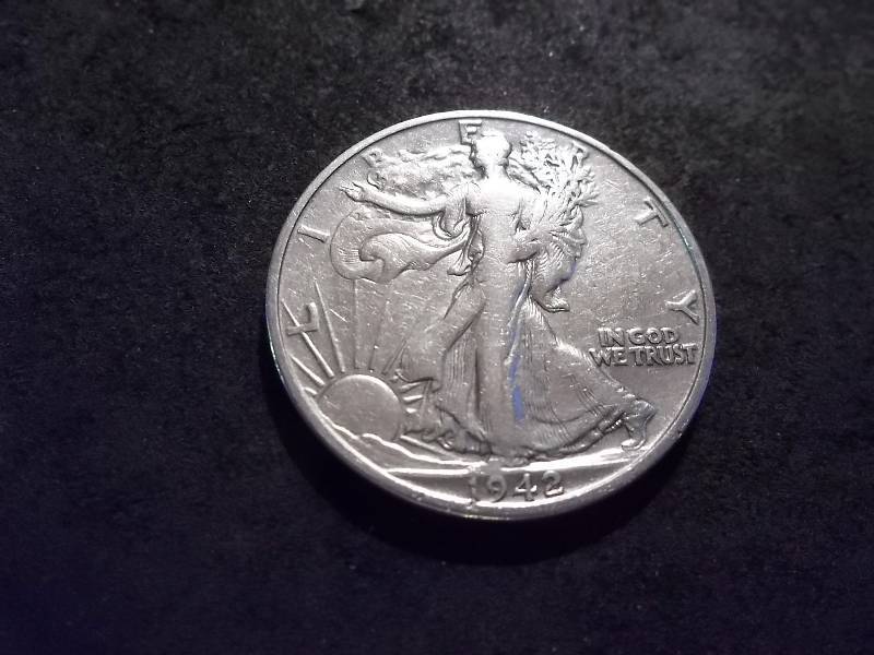 1942 S Walker Half Dollar