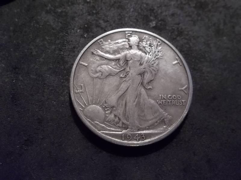 1943 D  Walker Half Dollar