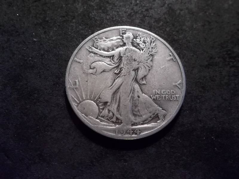 1944 D Walker Half Dollar