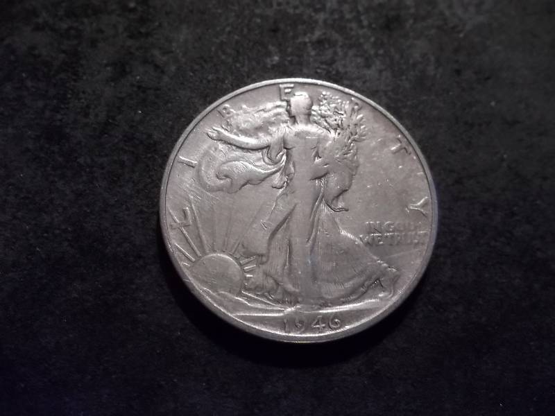 1946 S Walker Half Dollar