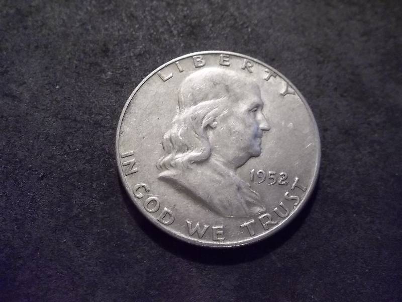 1952 D Franklin Half Dollar