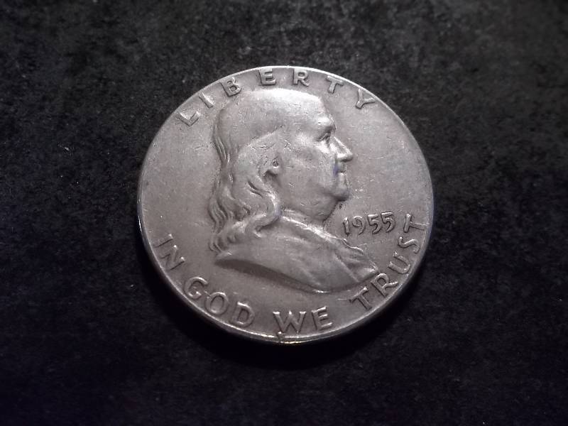 1955 Franklin Half Dollar