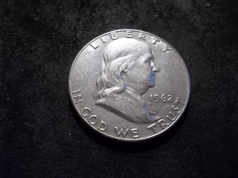 1962 D  Franklin Half Dollar