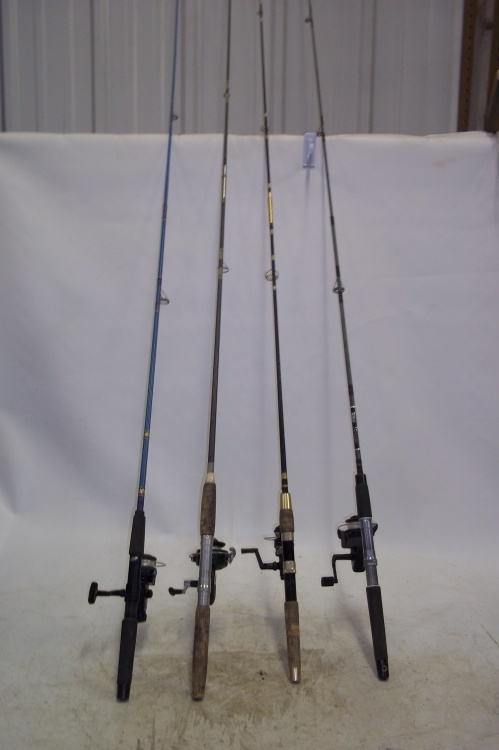 lot 29 image: 4 Rods and Reels