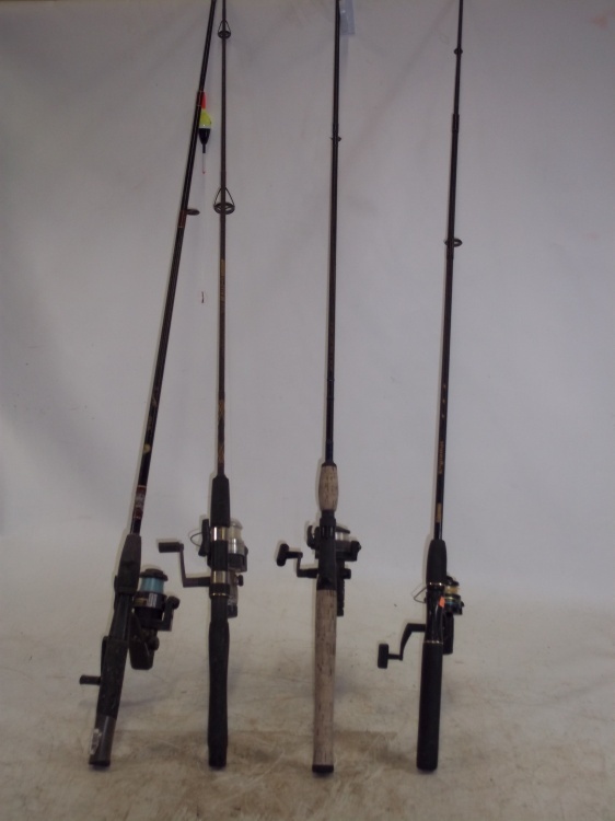 lot 42 image: 4 Rods and Reels