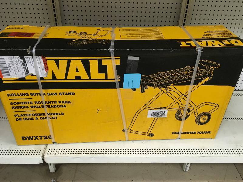 DEWALT 3212 in. x 60 in. Rolling Miter Saw Stand new