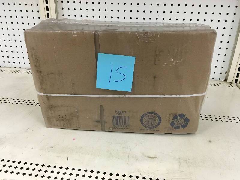 Plain Brown Box 9 in. x 6 in. x 3 in. 25 Moving Box Bundle 25pk New
