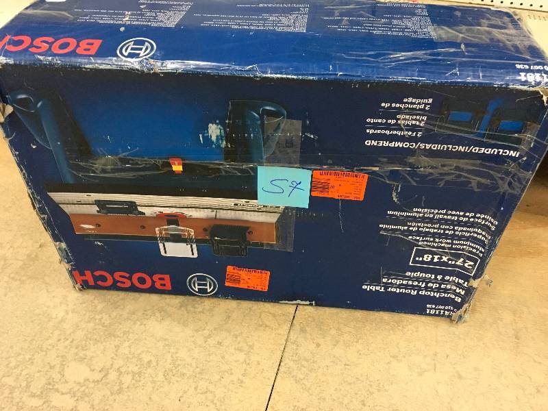 Bosch Benchtop Router Table