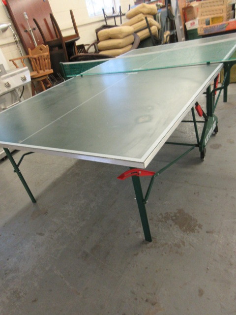 lot 524 image: KETTLER FOLDING PING-PONG TABLE