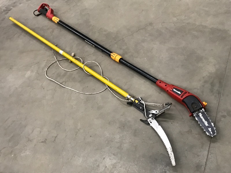 lot 12 image: Lot Of (1) Electric Pruning Saw & (...