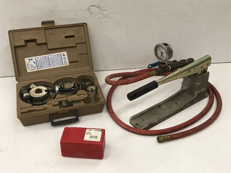 lot 13 image: Lot Of Ridgid 2 NPT Pipe Tap, 200...