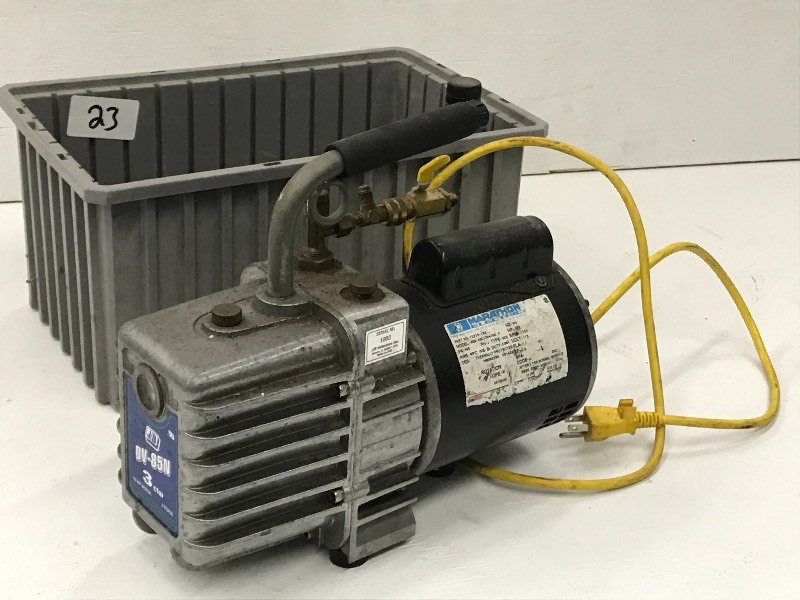 lot 23 image: JB Industries 1003 115Volt Vacuum...