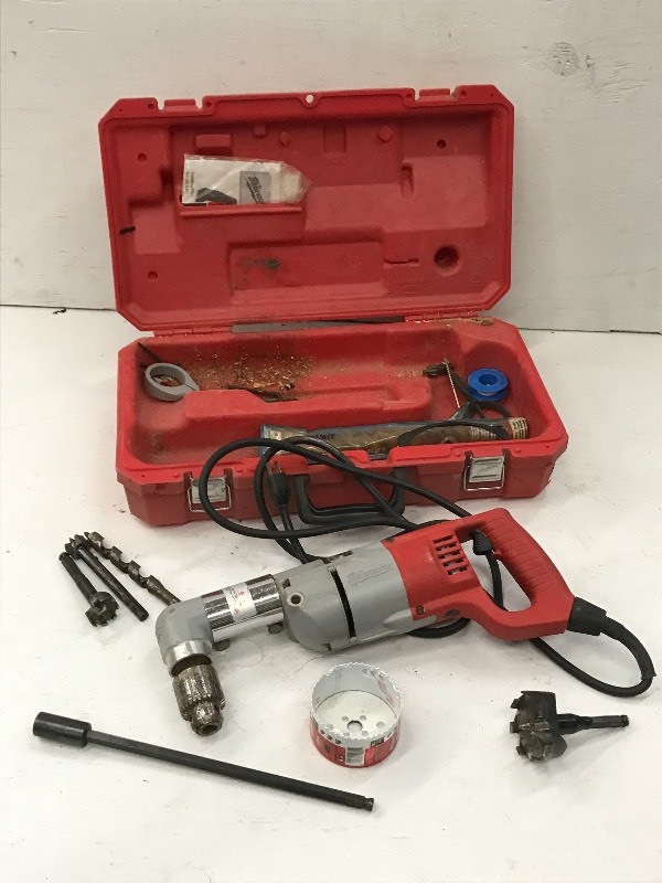 lot 47 image: Milwaukee Heavy Duty 12 Right Ang...