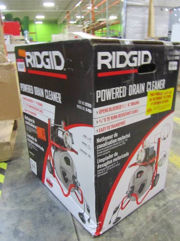 lot 13 image: RIDGID K-400 Drum Machine with C-32 IW Cable