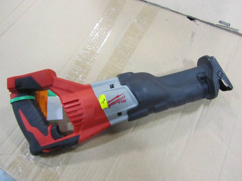 lot 17 image: Milwaukee M18 18-Volt Lithium-Ion Cordless SAWZALL Reciprocating Saw (Tool-Only)