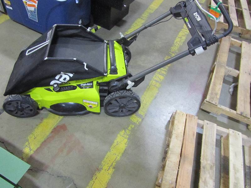 lot 28 image: Ryobi 40V 20 IN. BRUSHLESS MOWER - BATTERY & CHARGER NOT INCLUDED