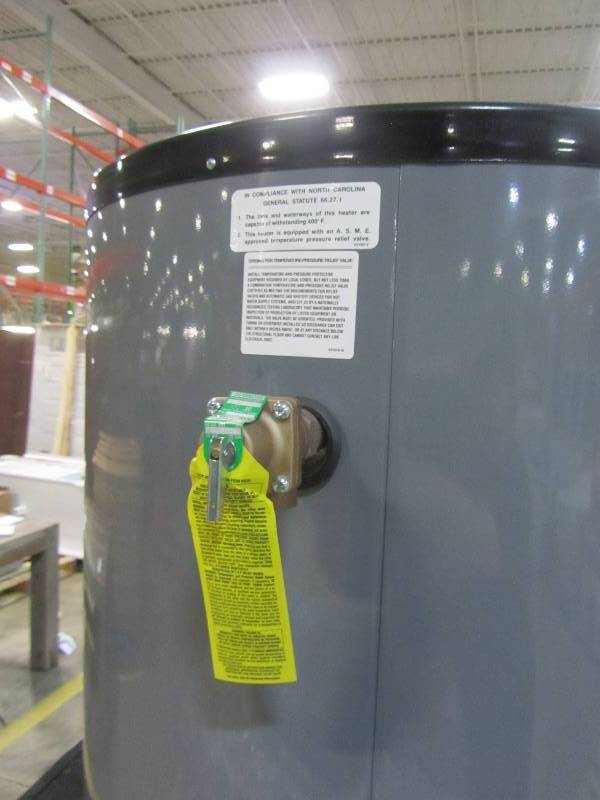 lot 36 image: Rheem 120 Gallon Electric Commercial Water Heater